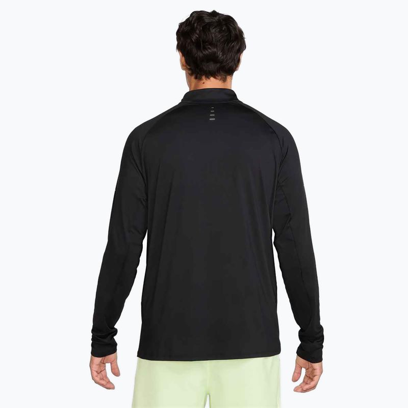 Pánská běžecká mikina Nike Stride 1/4 Zip Dri-Fit black 3