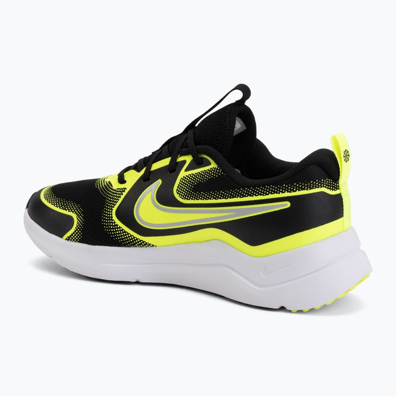 Dětské boty do vody Nike Cosmic Runner black/volt/wolf grey 3