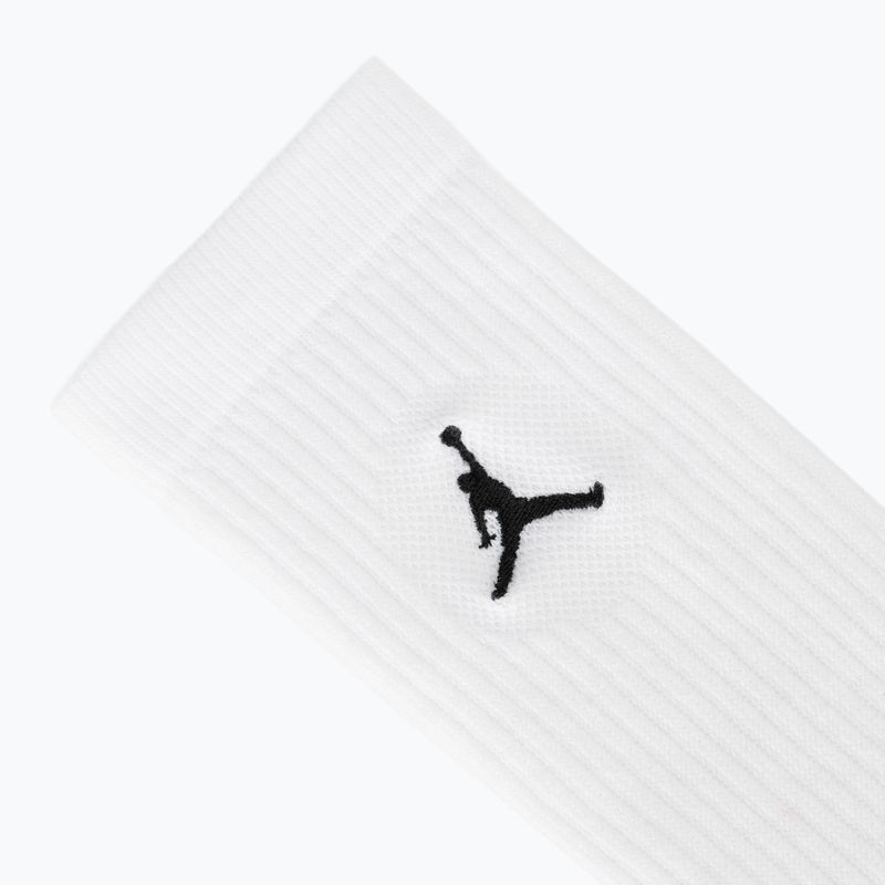 Skarpety  Nike Jordan Everyday Cushioned Crew 6 par white/black 3
