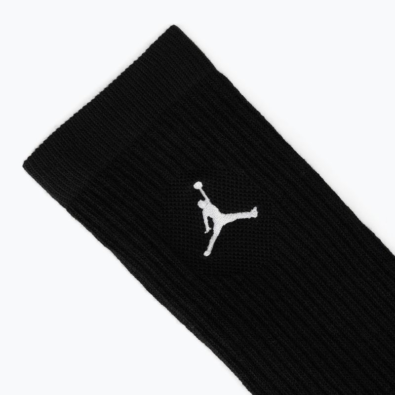 Skarpety Nike Jordan Everyday Cushioned Crew 6 par black/white 3