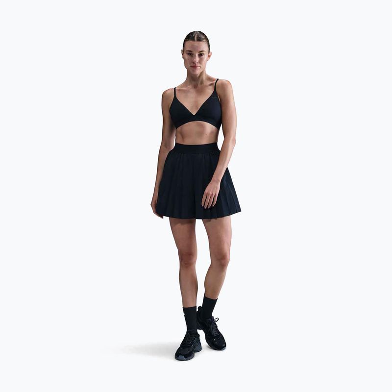 Tréninková podprsenka Nike Form Light-Support Triangle black/smoke grey/dark smoke 2