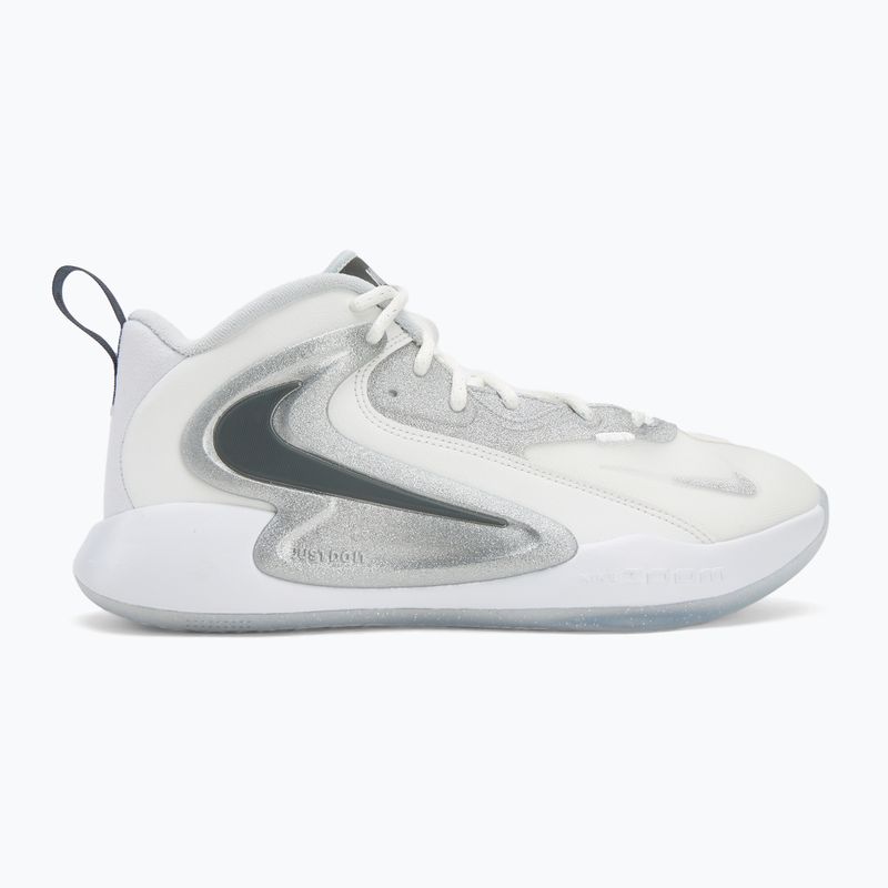 Tenisky na volejbal Nike React Hyperset 2 SE smmit white/metalic silver/pure platinum 2