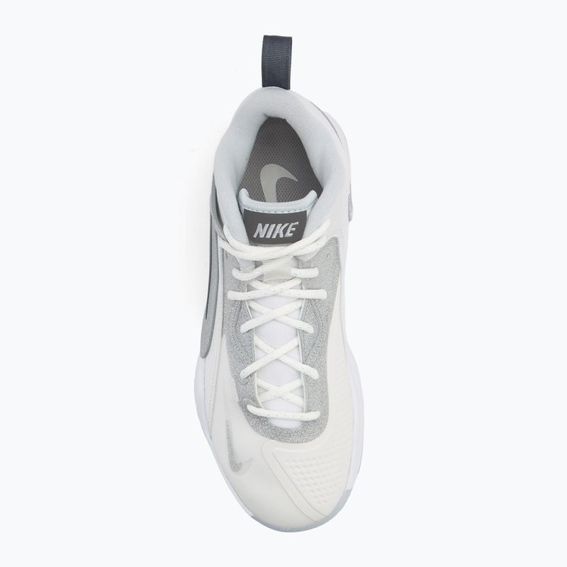 Tenisky na volejbal Nike React Hyperset 2 SE smmit white/metalic silver/pure platinum 5