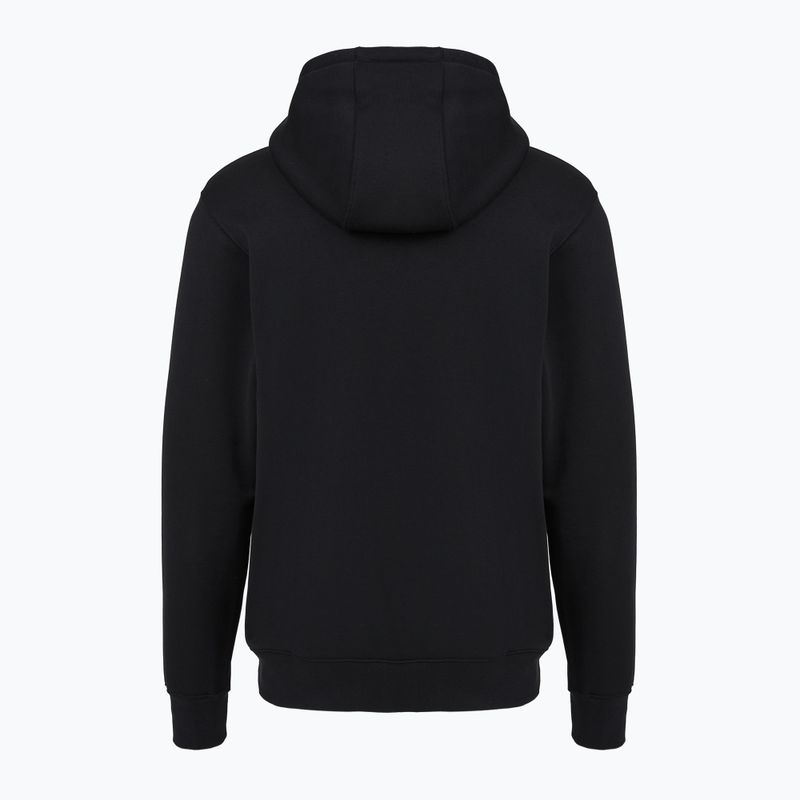 Pánská mikina Nike Club Pullover Hoodie black/black/white 7