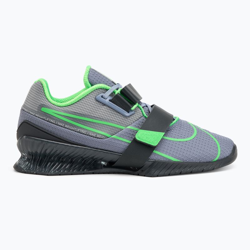 Vzpěračské boty Nike Romaleos 4 ashen slate/green strike/anthracite 2