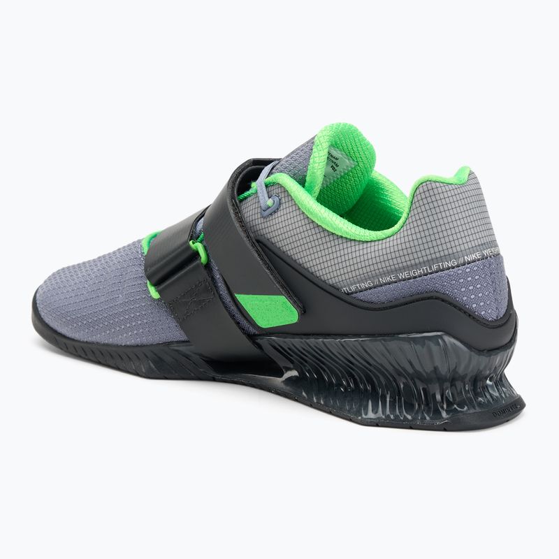 Vzpěračské boty Nike Romaleos 4 ashen slate/green strike/anthracite 3