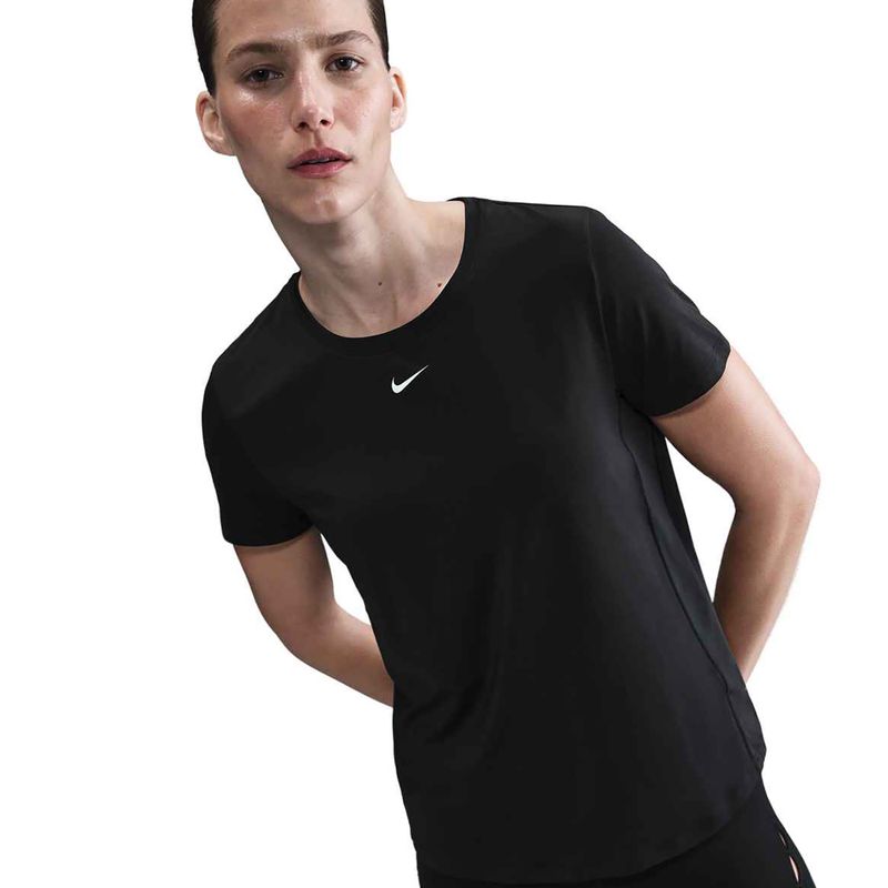 Dámské tréninkové tričko Nike One Classic Dri-Fit black/white 4