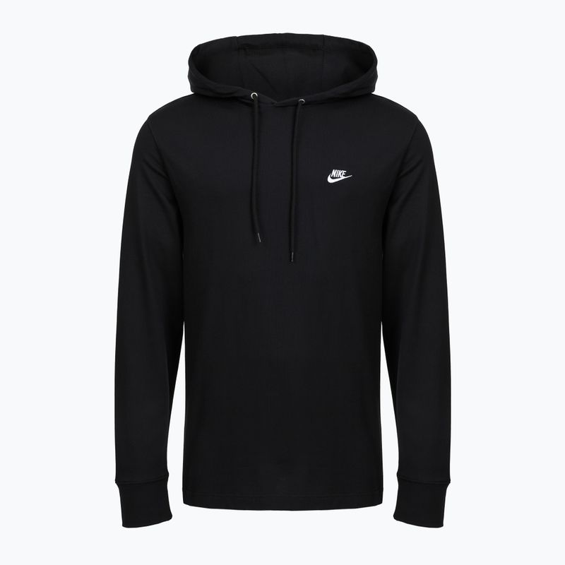 Pánská mikina Nike Sportswear Club Knit Pullover Hoodie black/black/white 4