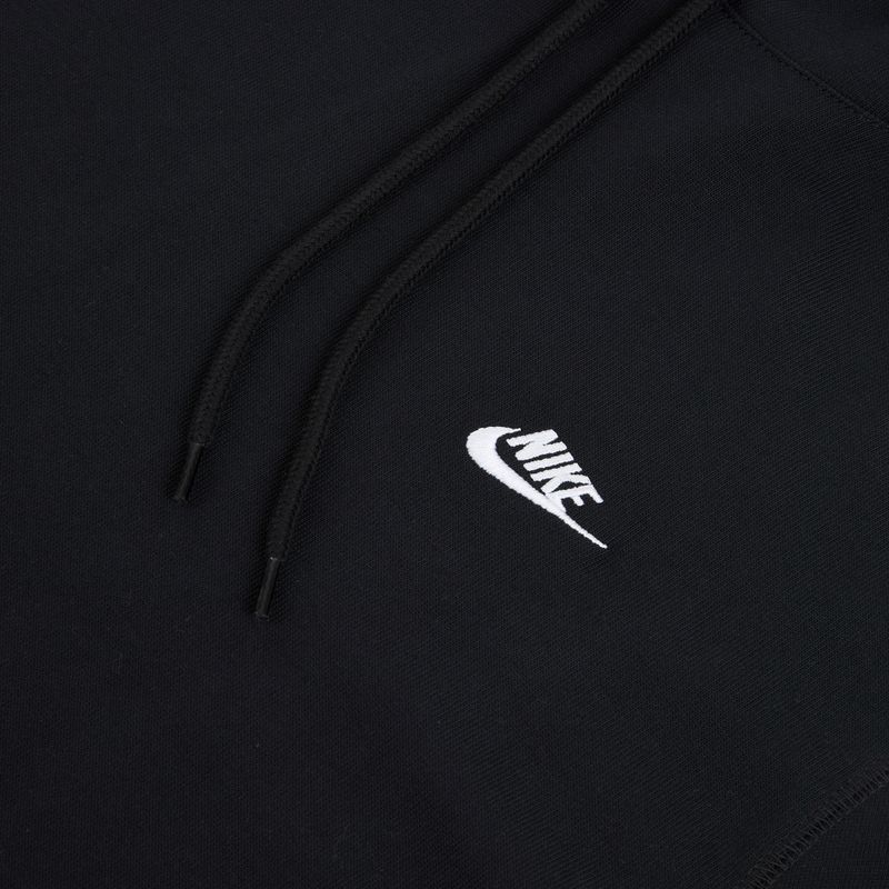 Pánská mikina Nike Sportswear Club Knit Pullover Hoodie black/black/white 6