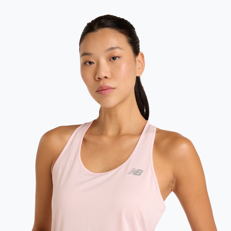 Dámský běžecký top New Balance Sport Essentials Tank rosesuga 4