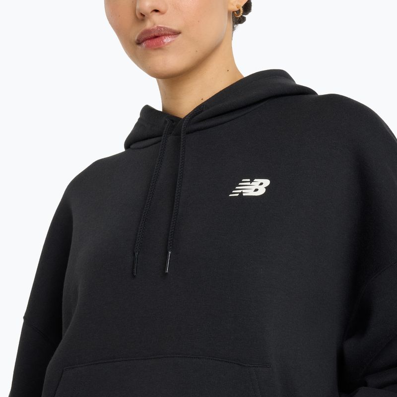 Dámská mikina New Balance Reimagine Fleece Hoodie black 5