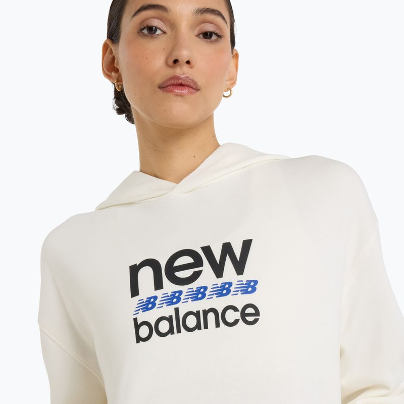 Dámská mikina New Balance Sport Graphic French Terry Hoodie seasait 4