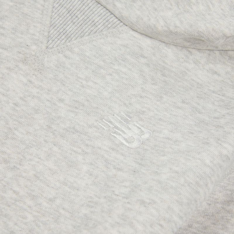 Dětská mikina New Balance Brush Back Small Logo Hoodie ash heather 8