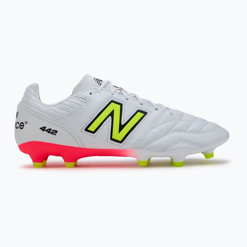 Pánské kopačky New Balance 442 Pro V2 FG white 2