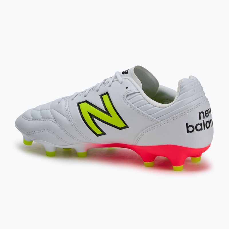 Pánské kopačky New Balance 442 Pro V2 FG white 3