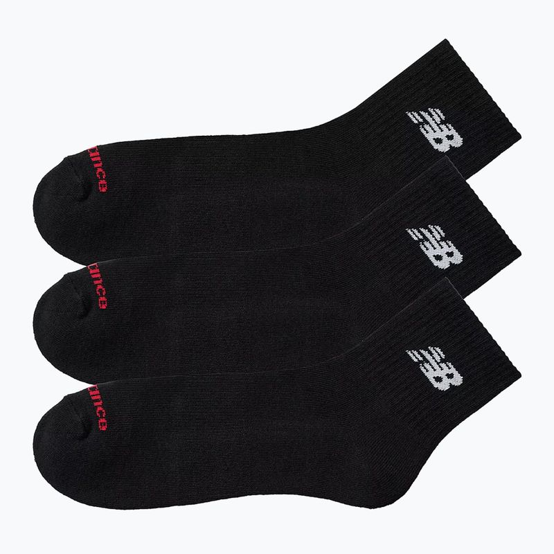 Ponožky New Balance Everyday Ankle 3 páry black 2