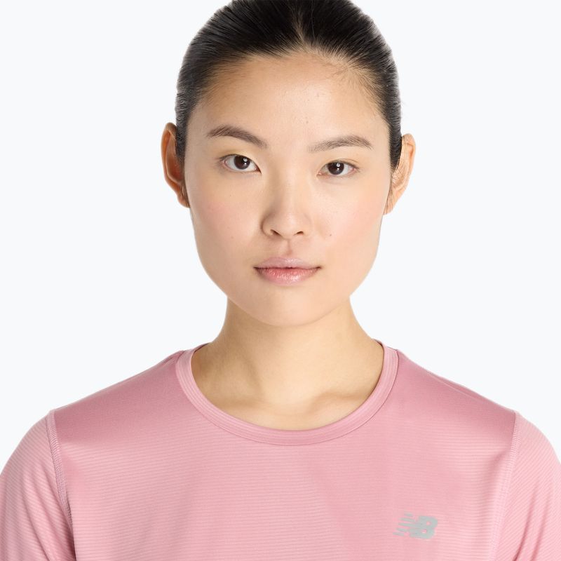 Dámské běžecké tričko New Balance Essentials pink taffy 4