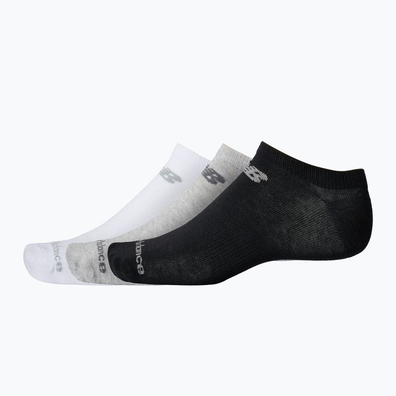 Ponožky New Balance Performance Basic No Show 3 páry white multi