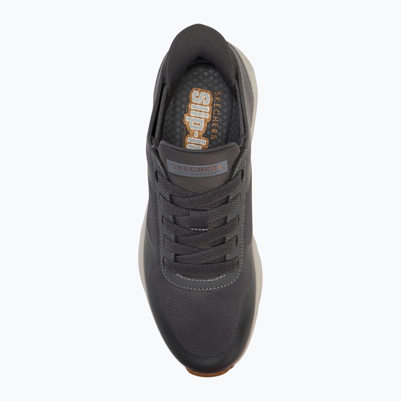 Pánské boty SKECHERS Uno Tres-Air Necessairy Comfort charcoal 5