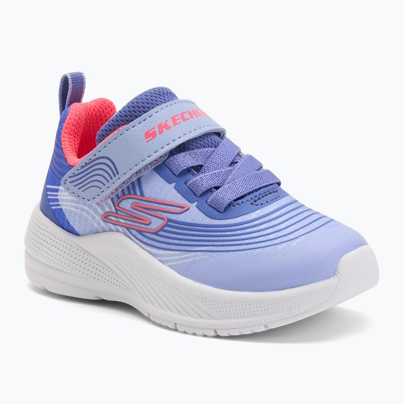 Dětské boty SKECHERS Microspec Advance lavander/pink