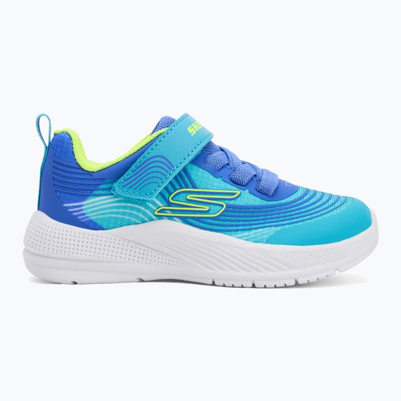 Dětské boty SKECHERS Microspec Advance turquoise 2