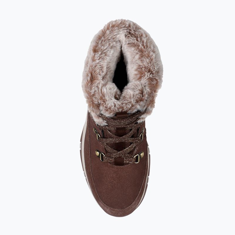 Dámské boty Skechers Trego Snow Worries chocolate 12