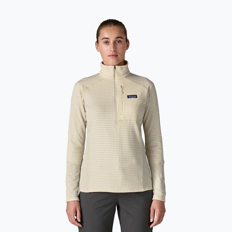 Dámská fleecová mikina Patagonia R1 wool white