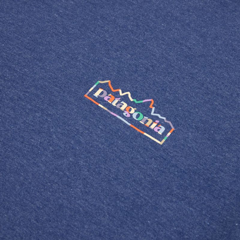 Pánská mikina Patagonia Lightweight Unity Fitz Wildrise Crew clement blue 3