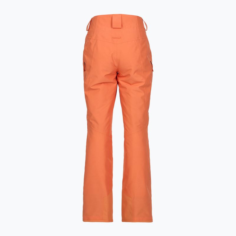 Dámské lyžařské kalhoty Patagonia Insulated Powder Town orange peel 2