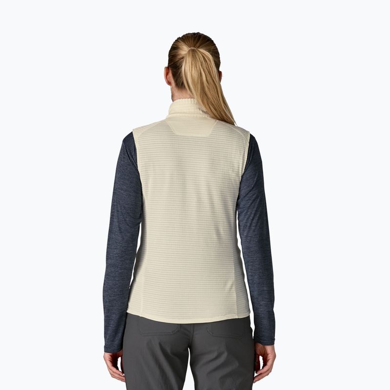 Dámská vesta Patagonia R1 wool white 2