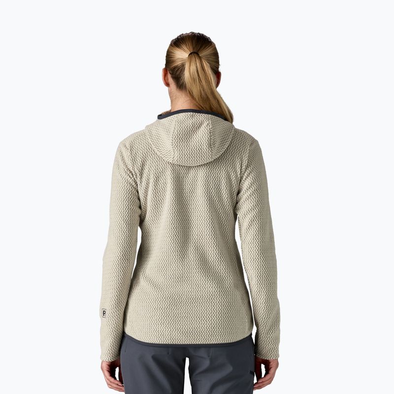 Dámská fleecová mikina Patagonia R1 Air Full-Zip Hoody wool white 2