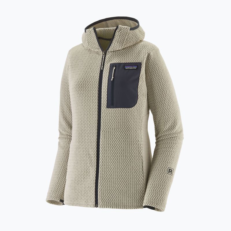 Dámská fleecová mikina Patagonia R1 Air Full-Zip Hoody wool white 5