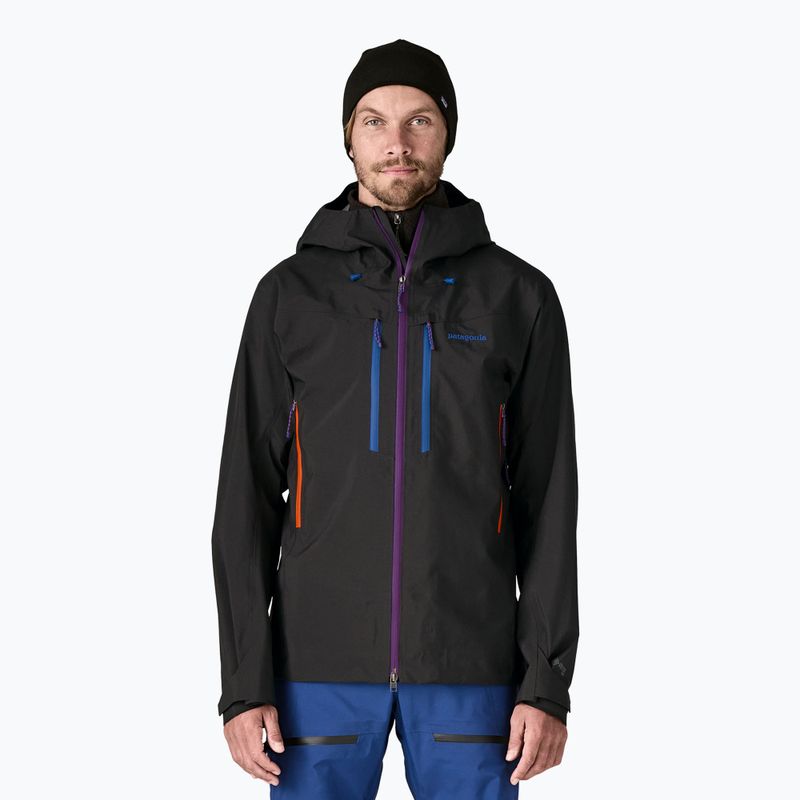 Pánská nepromokavá bunda Patagonia Pluma Pro black