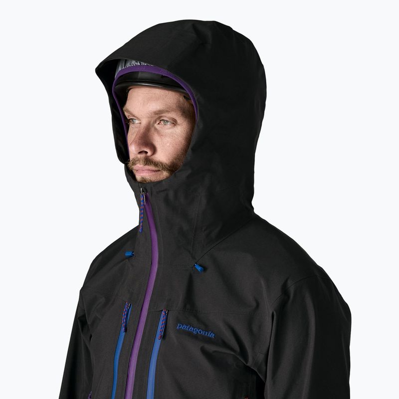 Pánská nepromokavá bunda Patagonia Pluma Pro black 5