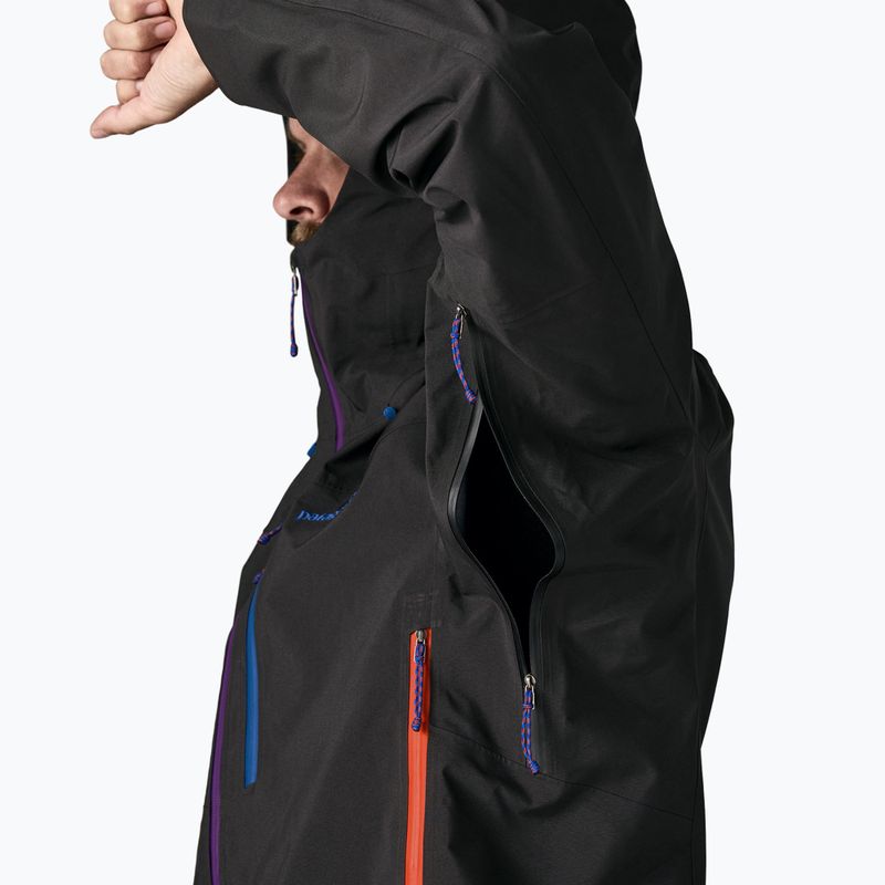 Pánská nepromokavá bunda Patagonia Pluma Pro black 6
