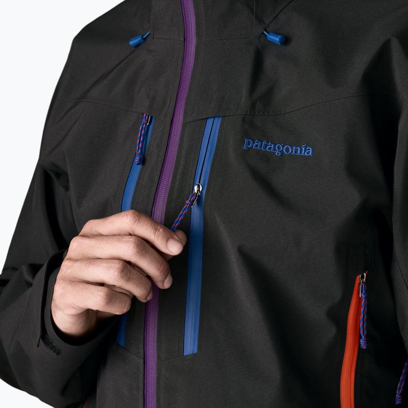 Pánská nepromokavá bunda Patagonia Pluma Pro black 8