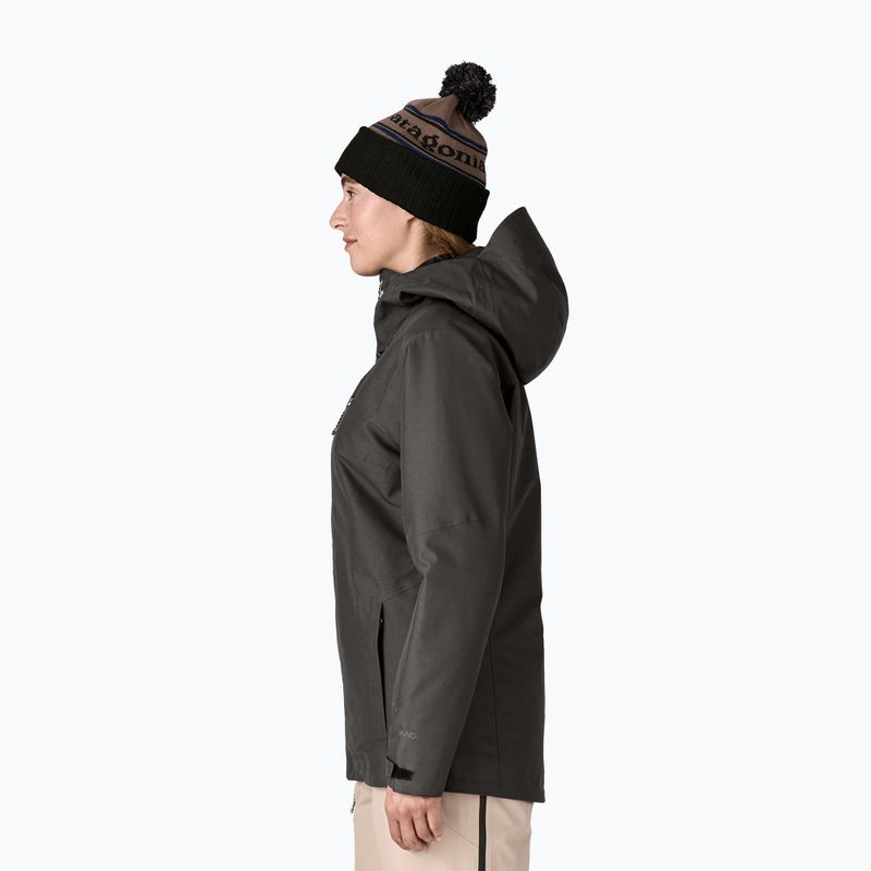 Dámská lyžařská bunda Patagonia Insulated Powder Town black 3