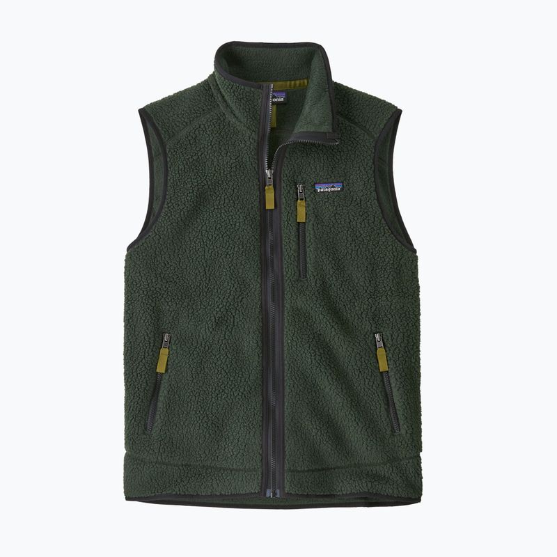 Pánská vesta Patagonia Retro Pile Fleece old growth green 3