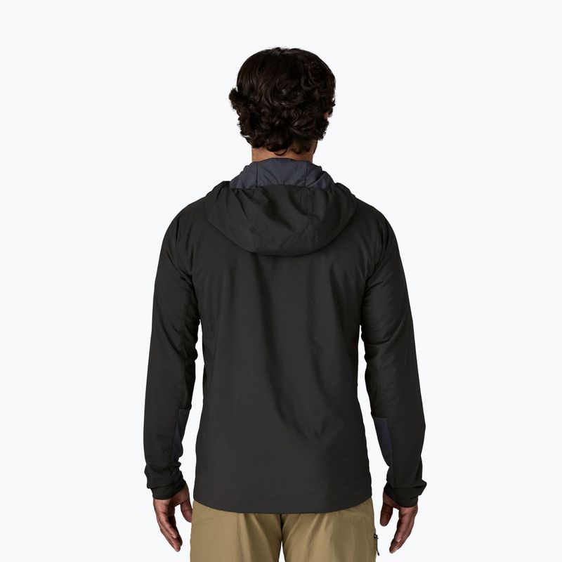 Pánská hybridní bunda Patagonia Nano-Air Ultralight Full-Zip Hoody černá 2