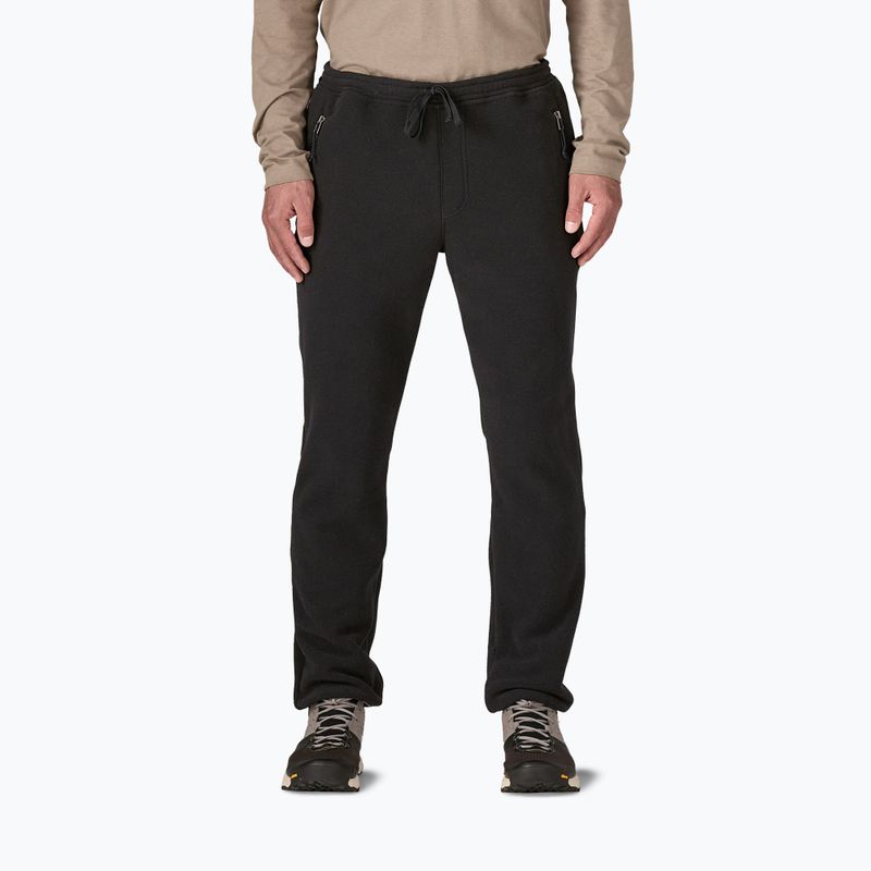 Pánské trekové kalhoty Patagonia Synchilla black solid