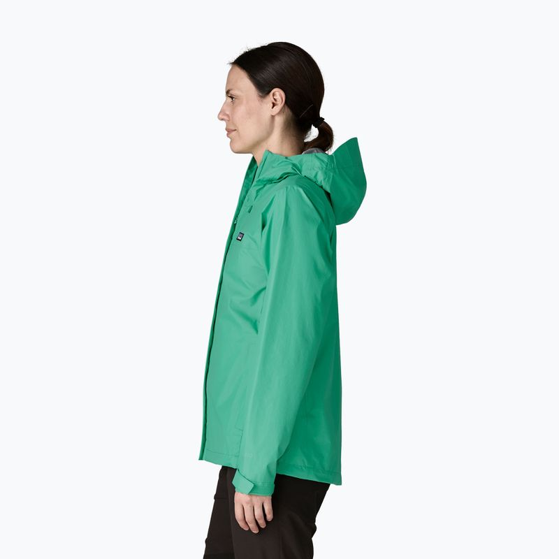 Dámská nepromokavá bunda Patagonia Torrentshell 3L Rain aqua stone 4
