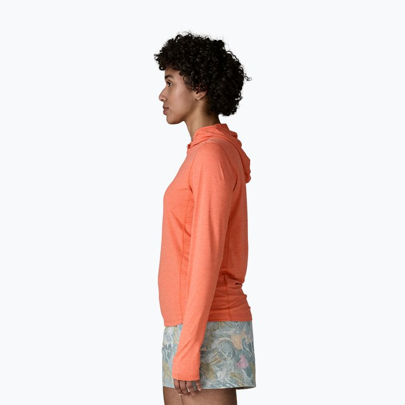 Dámská mikina Patagonia Capilene Cool Sun Hoody mellow melon/peach sherbet x-dye 4