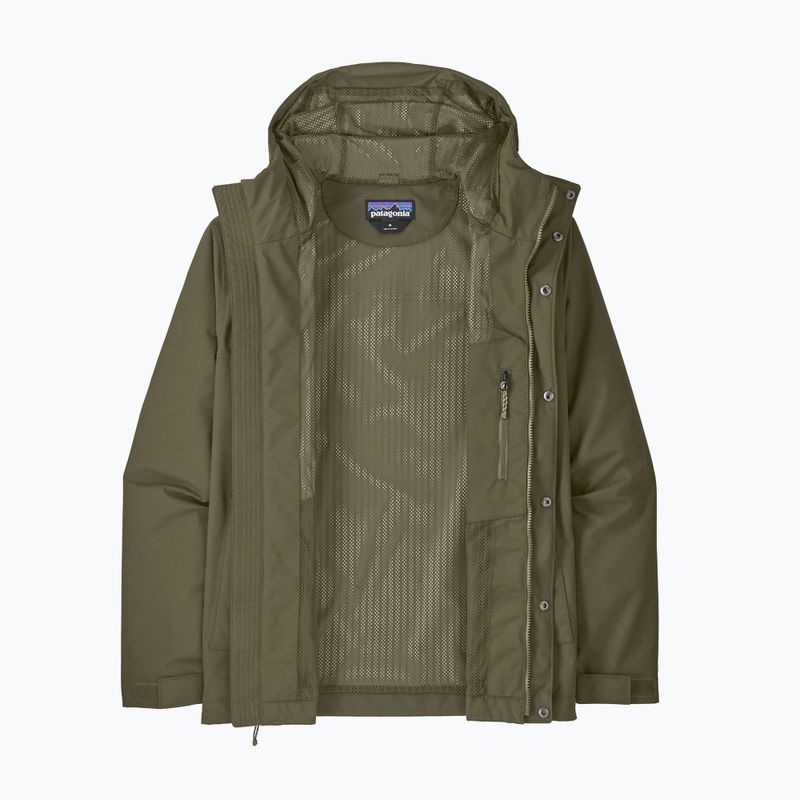 Pánská nepromokavá bunda Patagonia Outdoor Everyday Rain basin green 11