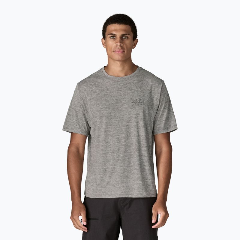 Pánské tričko Patagonia Capilene Cool Daily - Strataspire feather grey