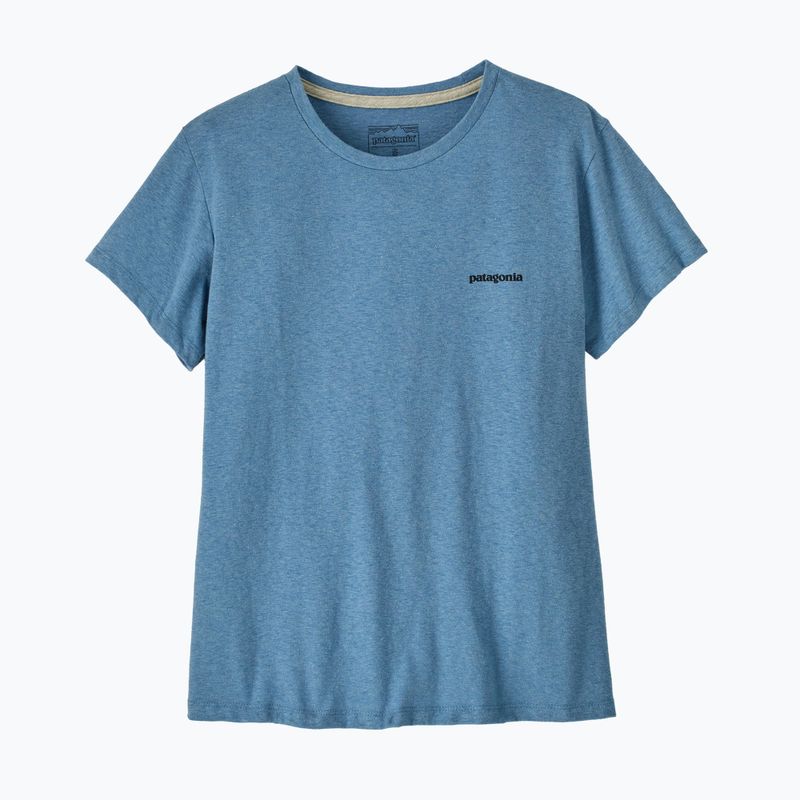 Dámské tričko Patagonia P-6 Logo Responsibili-Tee shore blue