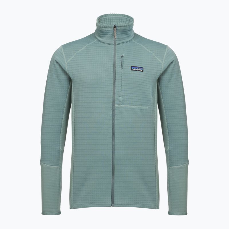 Pánská fleecová mikina Patagonia R1 Hybrid blue sage
