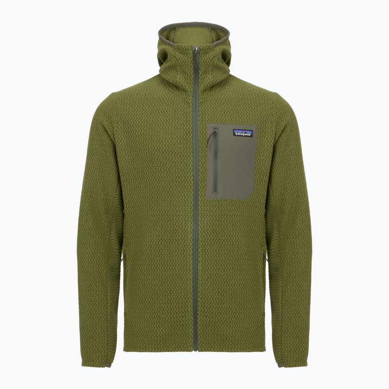 Pánská trekingová mikina Patagonia R1 Air Full Zip Hoody caper green