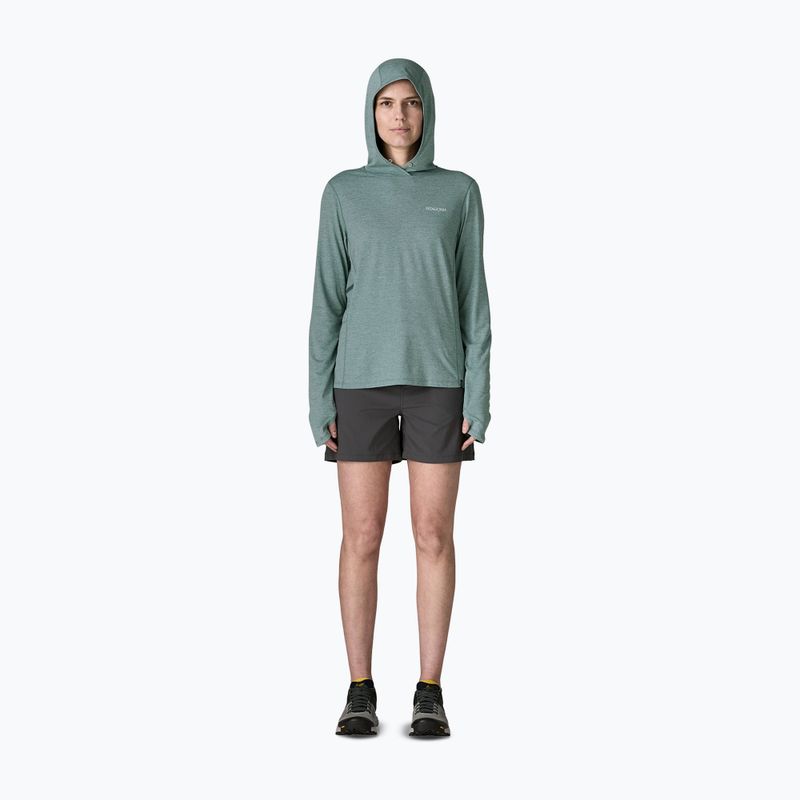 Dámská mikina Patagonia Capilene Cool Sun Hoody nouveau green/blue sage x-dye 2