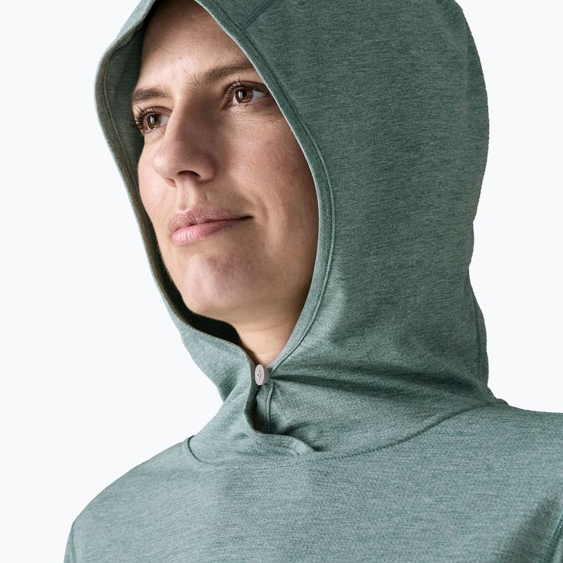Dámská mikina Patagonia Capilene Cool Sun Hoody nouveau green/blue sage x-dye 5