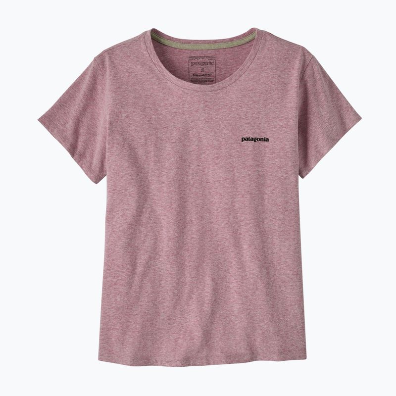 Dámské tričko Patagonia P-6 Logo Responsibili-Tee qulet violet 4